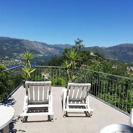 Lägenhet Casa De Casarelhos - Andar Da Moradia Com Terraco - Vistas Rio - 