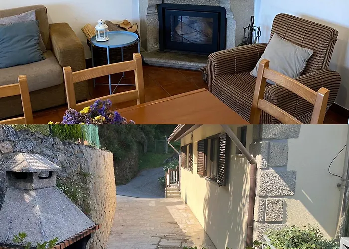 Casa De Casarelhos - Andar Moradia Com Lareira - Vistas Rio - 